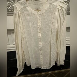 Anthropology New Day button down blouse